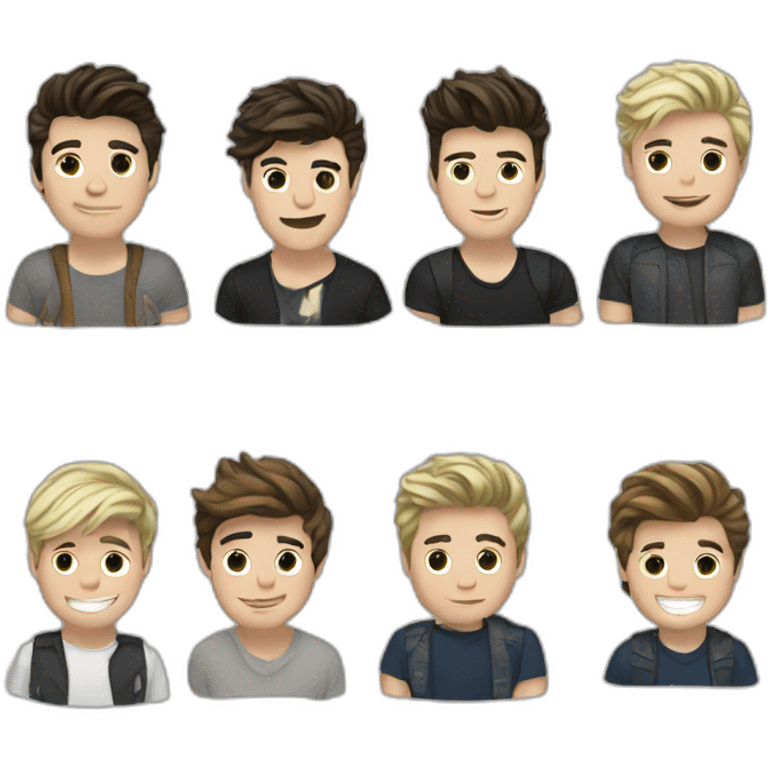 one-direction-banda emoji