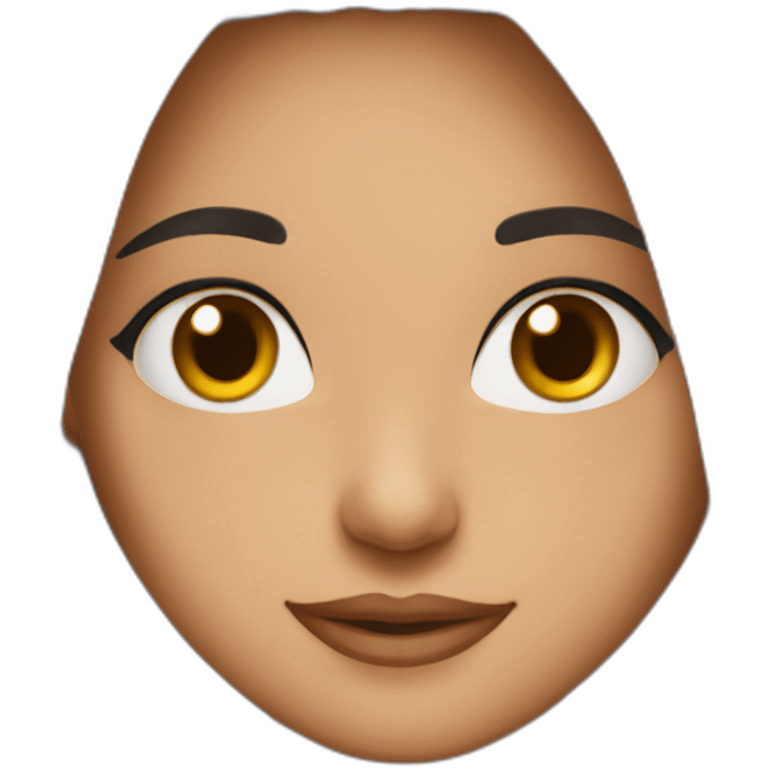 Pretty libanese girl emoji