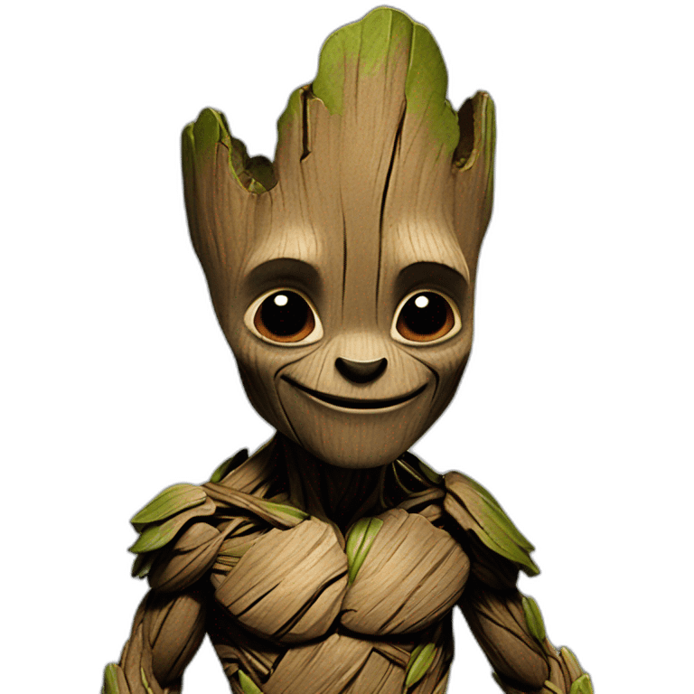 groot like stitch emoji