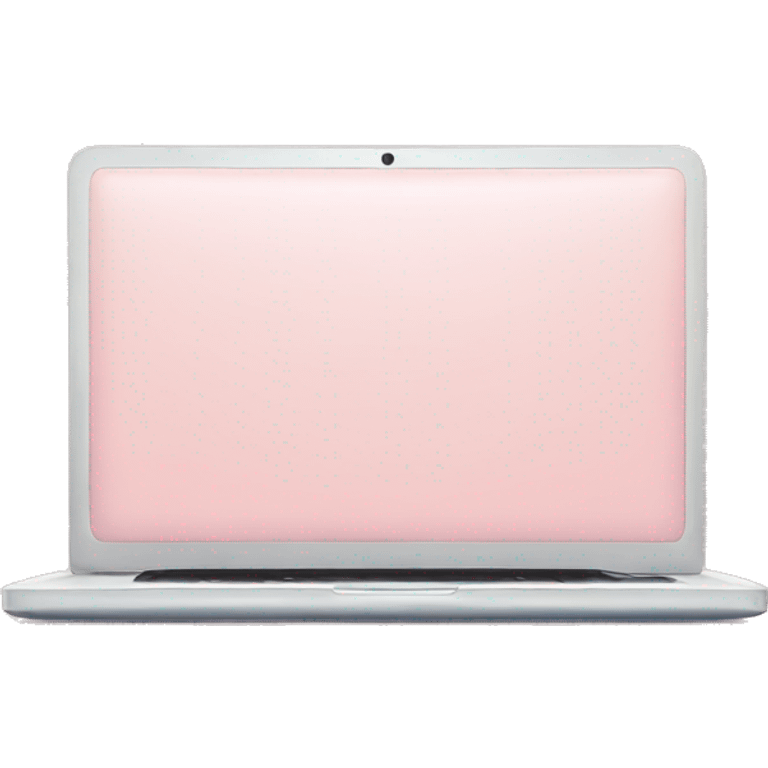 light pink laptop emoji