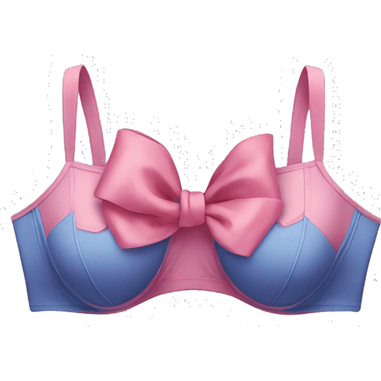 Bra with a bow  emoji