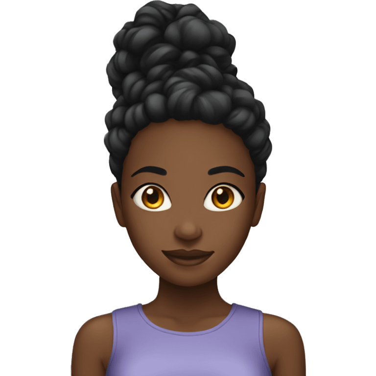 pretty black girl emoji