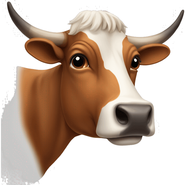 Longhorn cow emoji