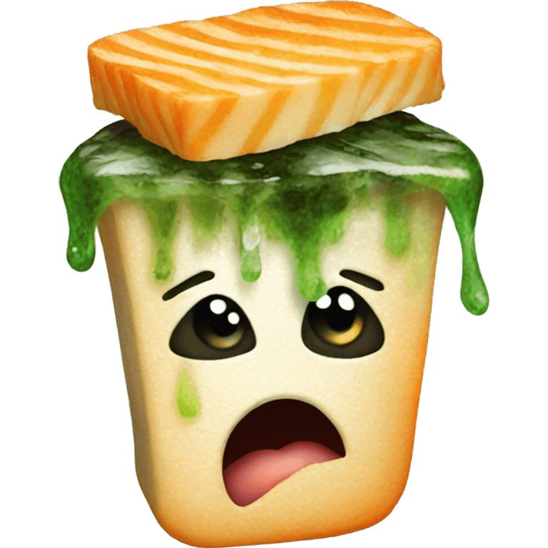 moldy sushi fries emoji