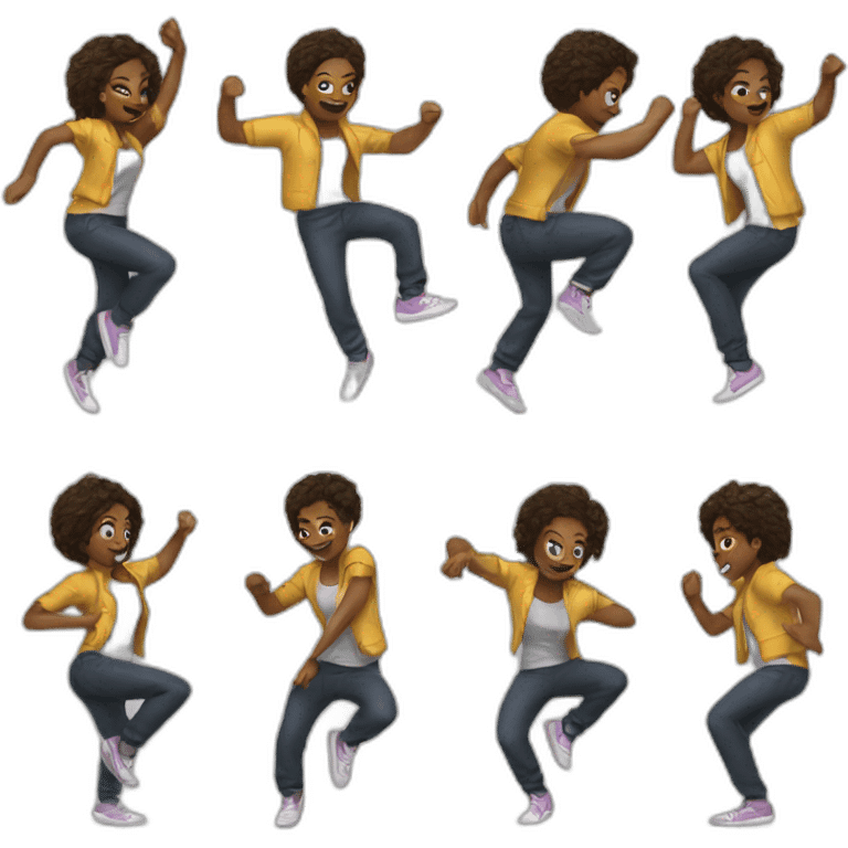 Urban dance emoji