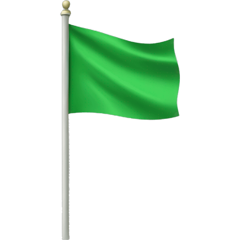 Green flag emoji