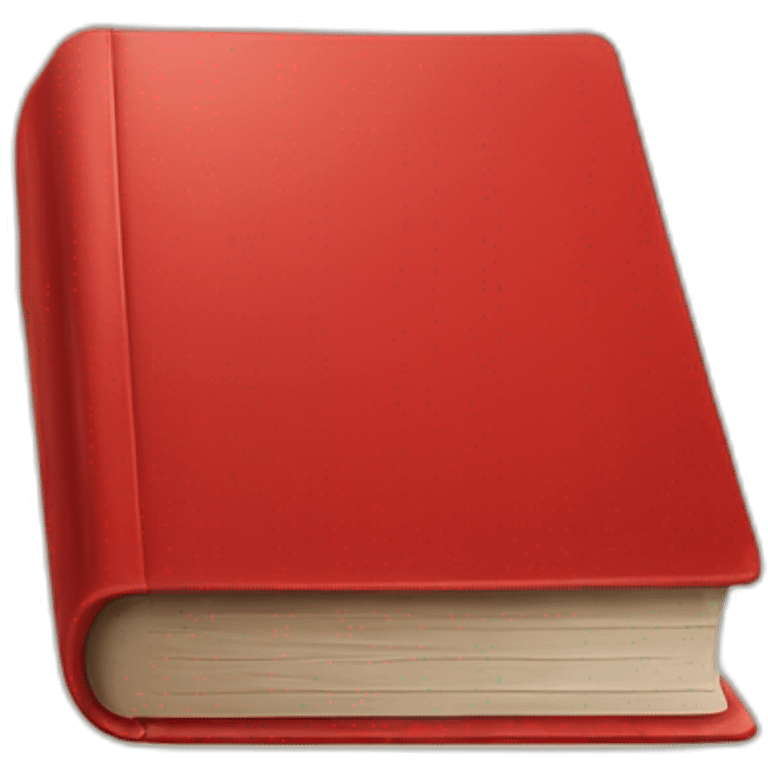 Red book emoji