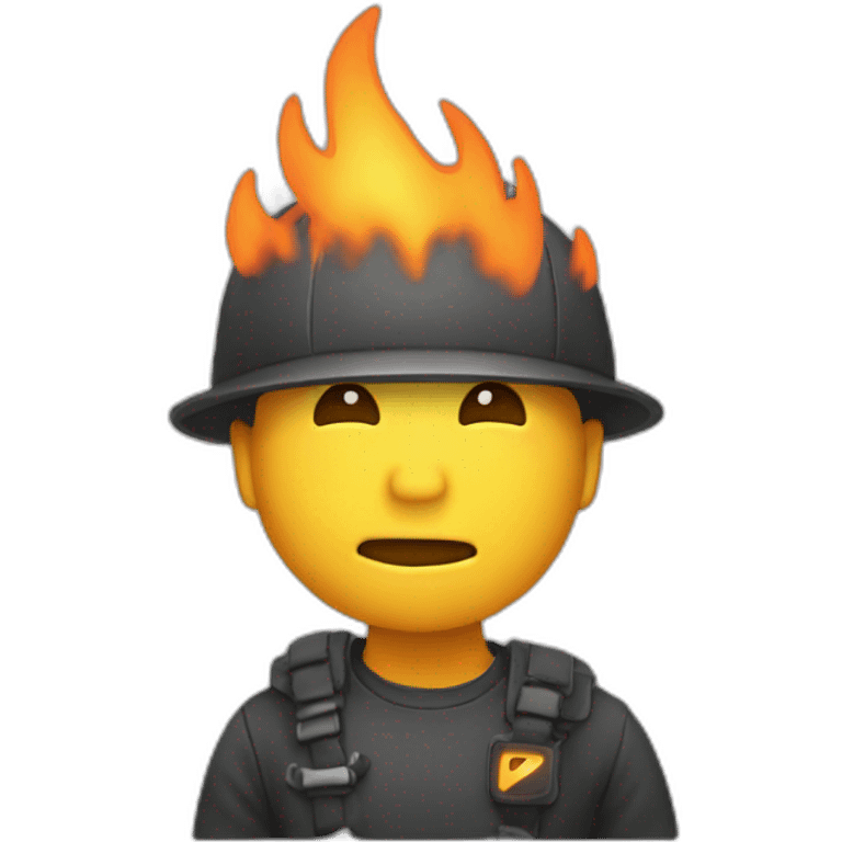 code-on-fire emoji