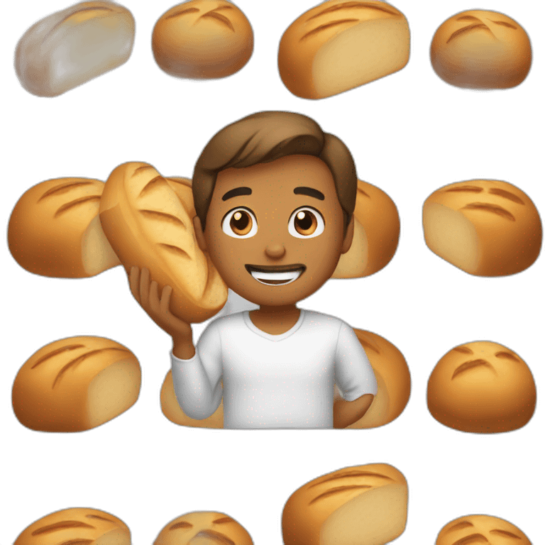 lover of bread emoji