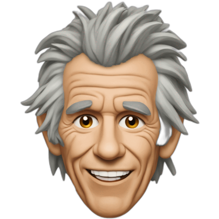 Keith Richards cinta en la cabeza emoji