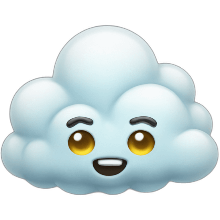 Fart-cloud emoji