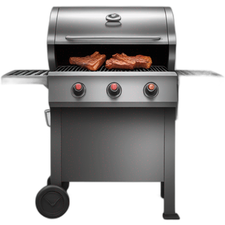 empty bbq smoker grill emoji