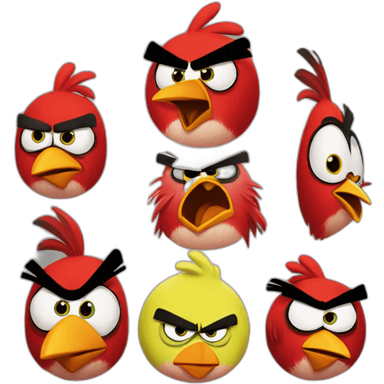 angry birds emoji