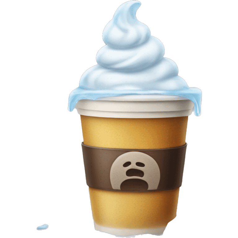 Iced Cafe emoji