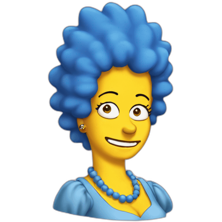 Marge simpson emoji