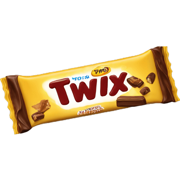 a Twix candy bar  emoji