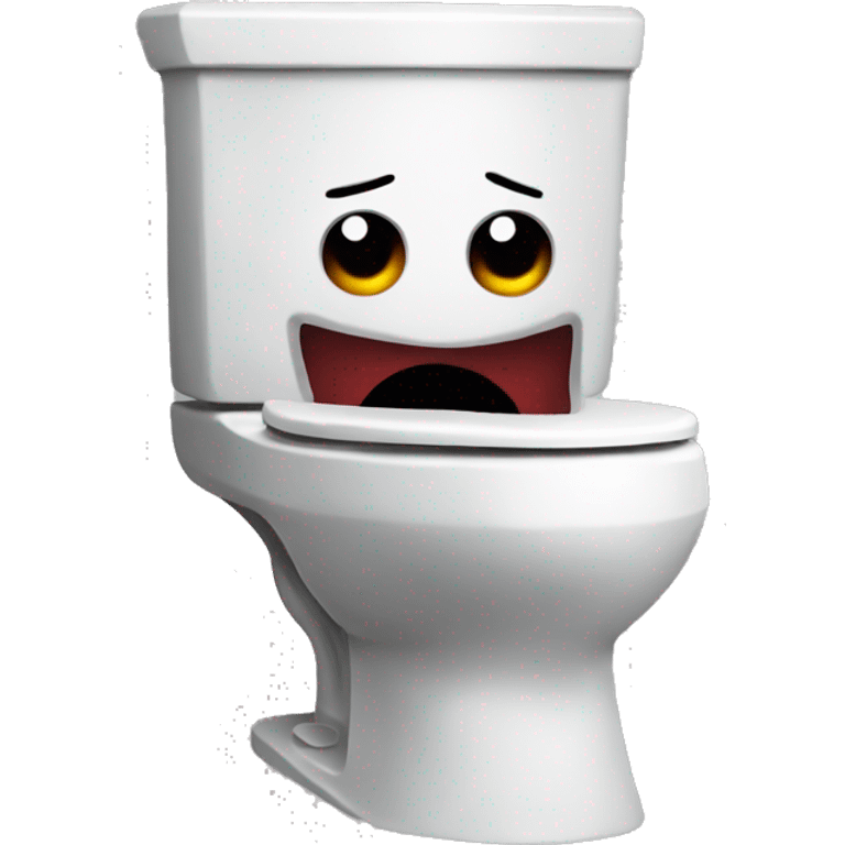 evil toilet  emoji