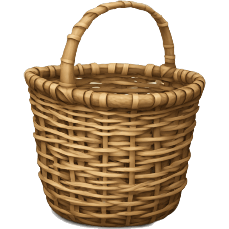 A burr basket emoji