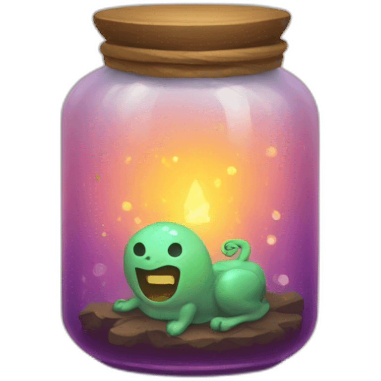 Spell jar emoji