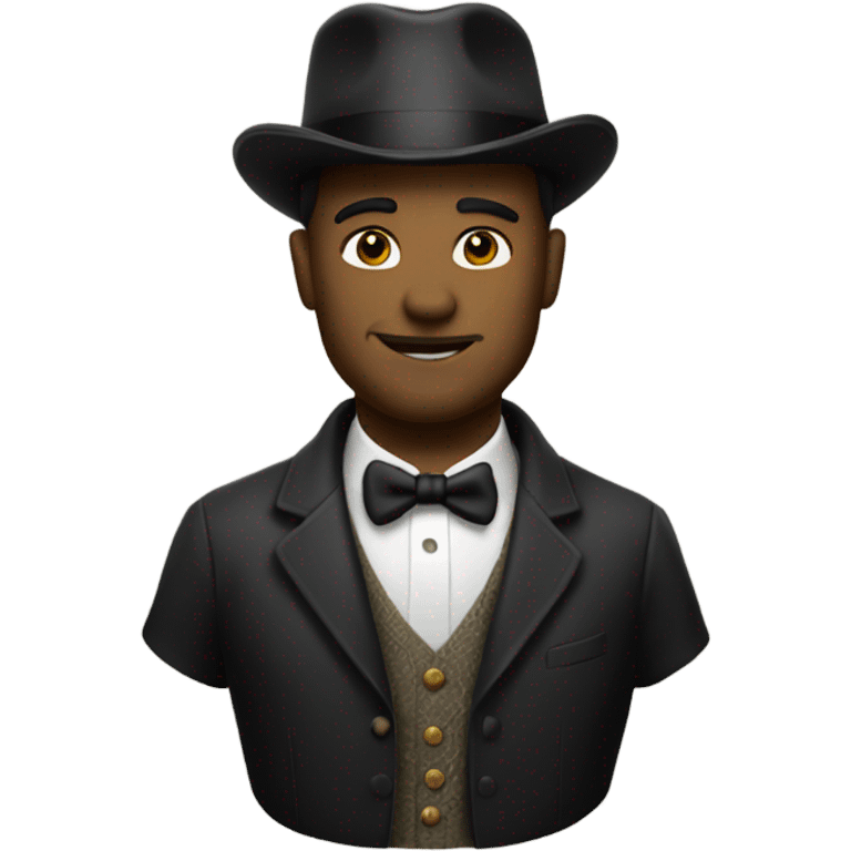 classy gentleman  emoji