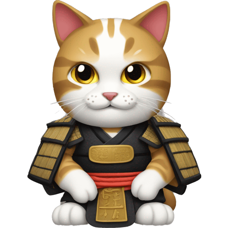 samurai cat emoji