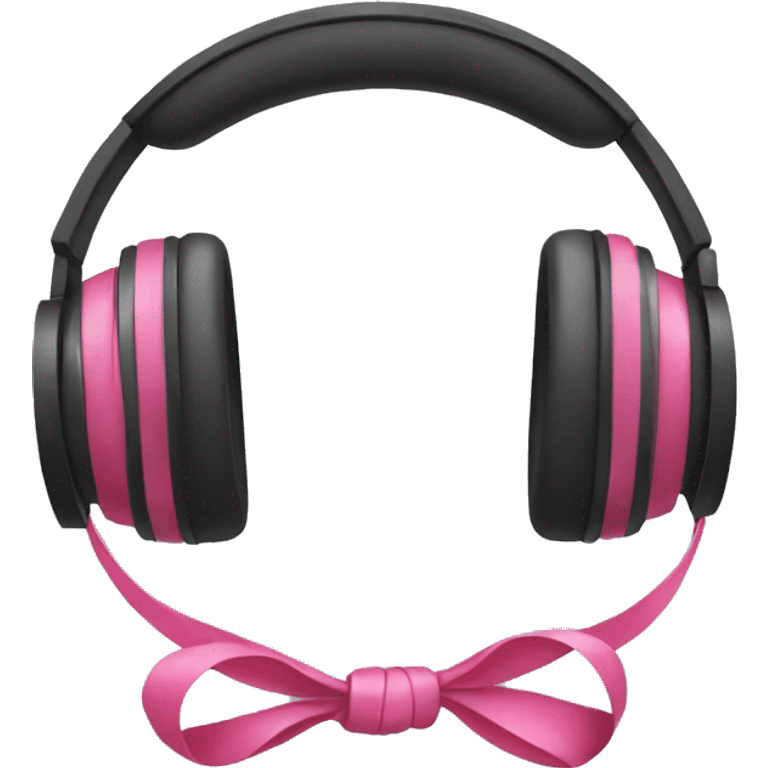 bows on headphones  emoji