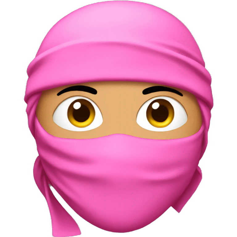 pink ninja  emoji