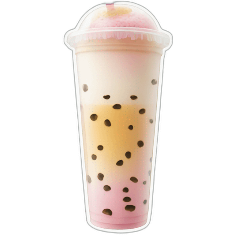 addicted to bubble tea emoji