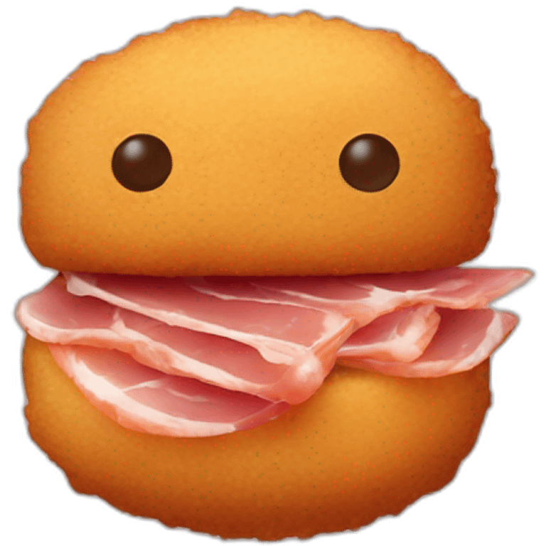 Croquetas de jambon emoji