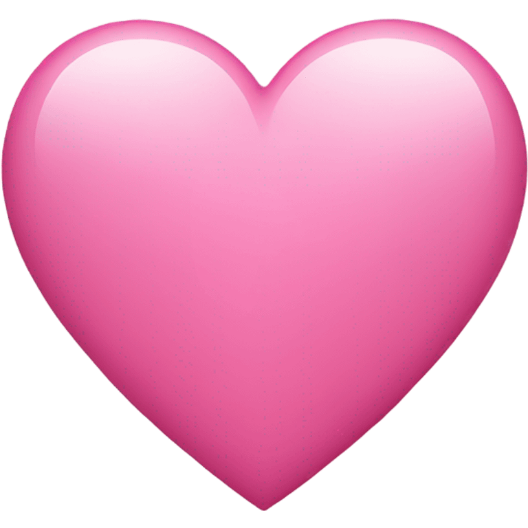 Heart pink emoji