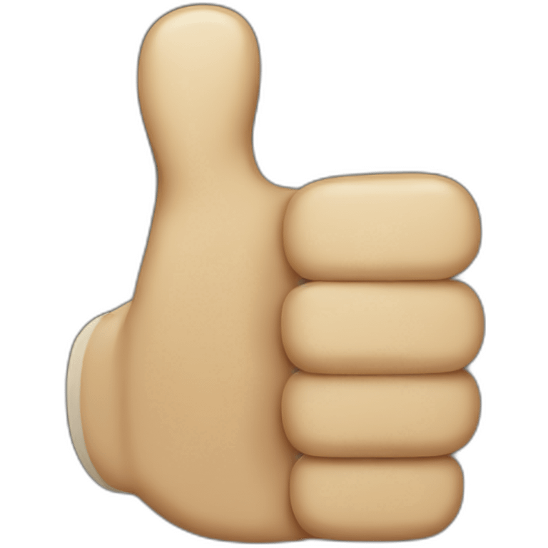 Thumbs up but broken emoji