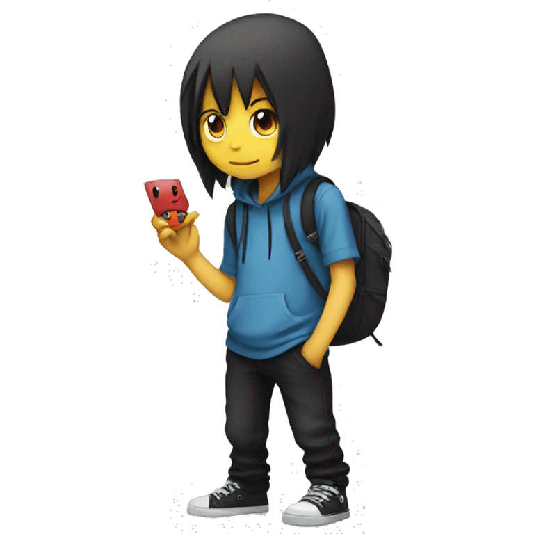 Emo playing Pokémon  emoji