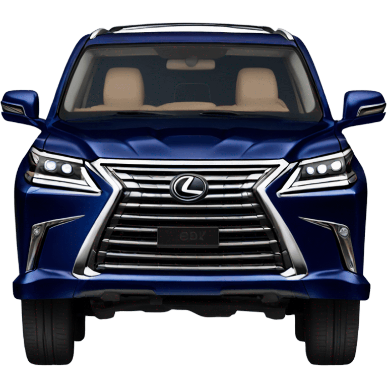 Lexus lx 2023 dark blue  emoji