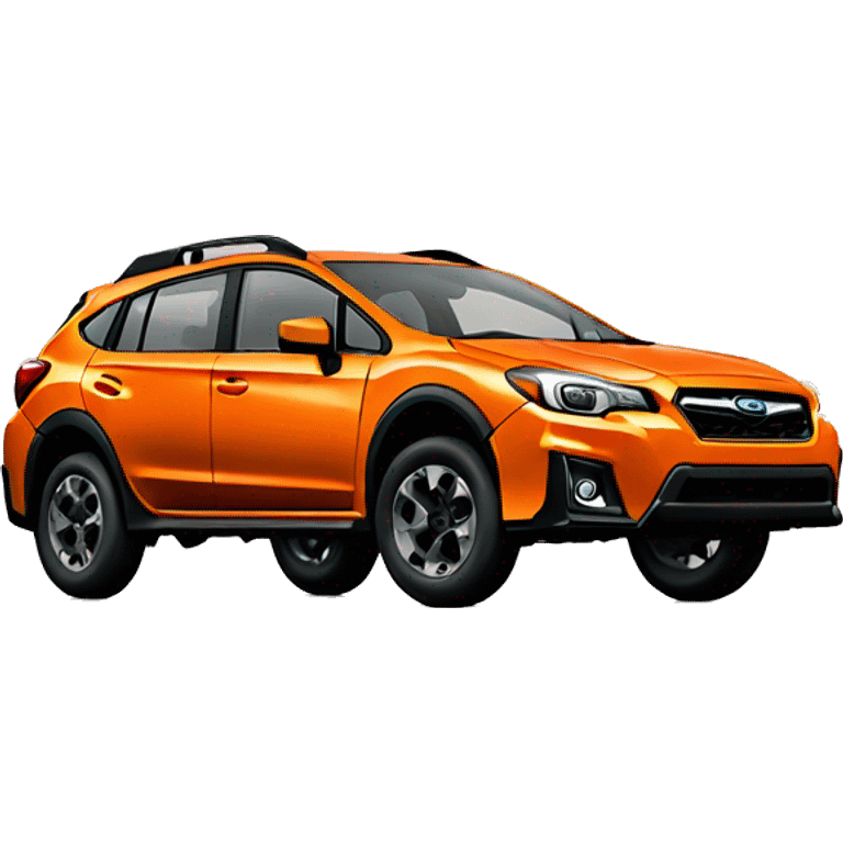 orange subaru crosstrek emoji