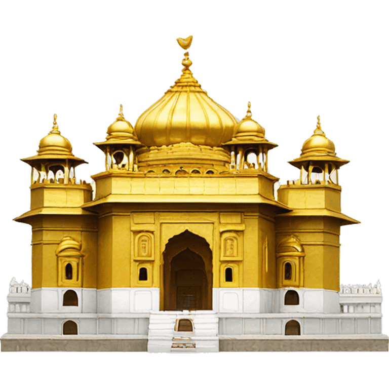 Golden temple Amritsar  emoji