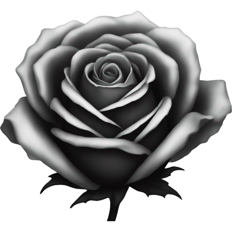 black rose emoji