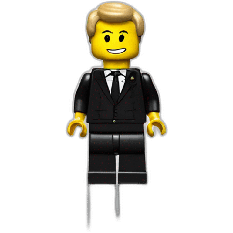 Emmanuel Macron Lego minifigurine emoji