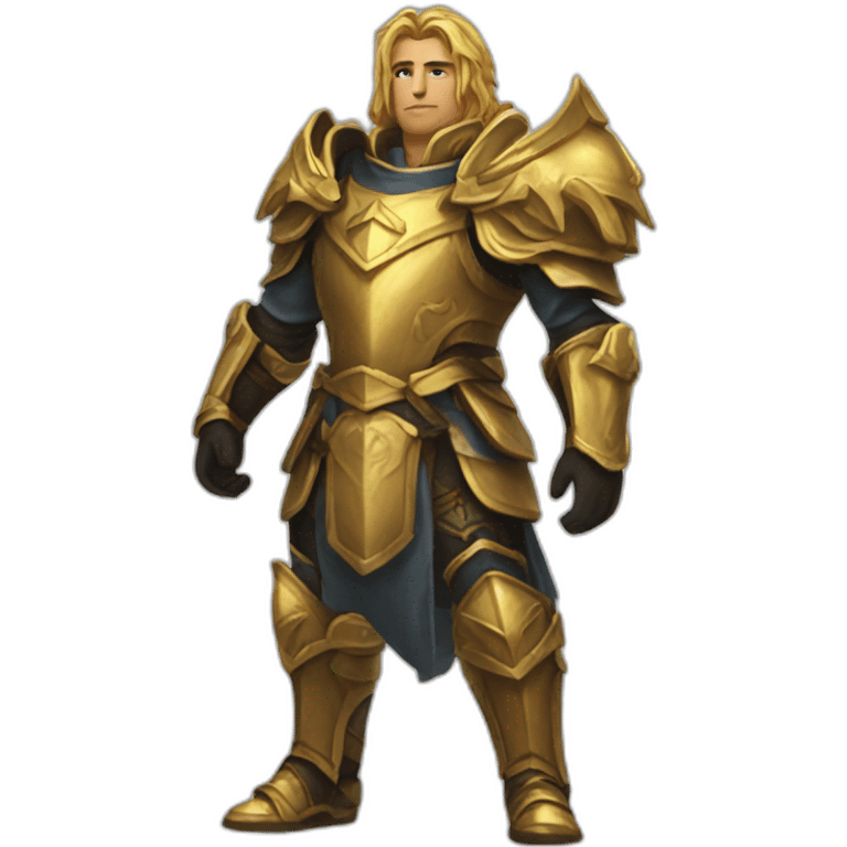 Human standing paladin wow gold emoji