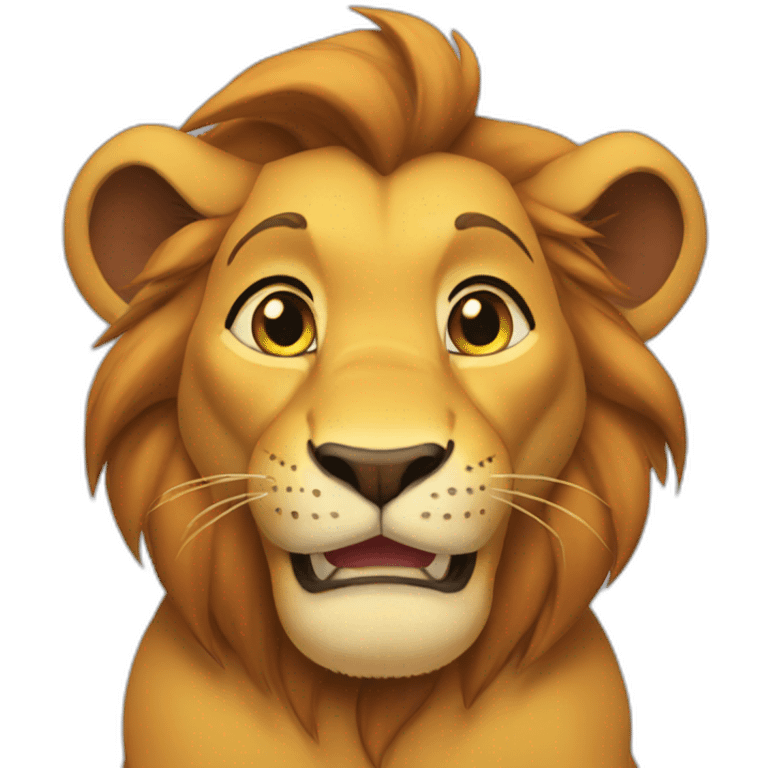 Simba emoji