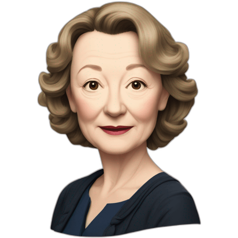 Lesley Manville emoji