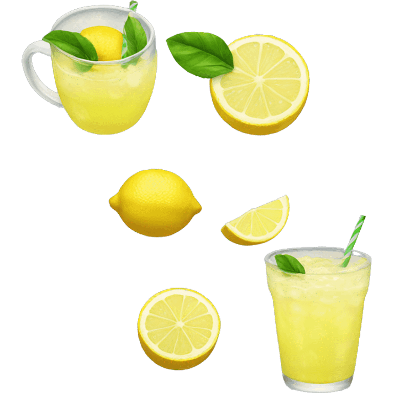 Lemonade emoji emoji