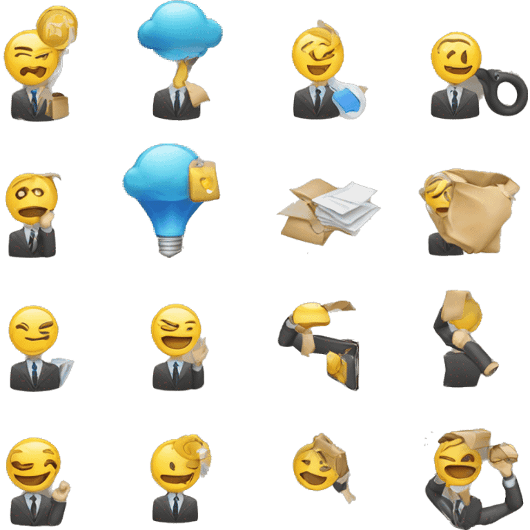 business and maketing graphics emoji