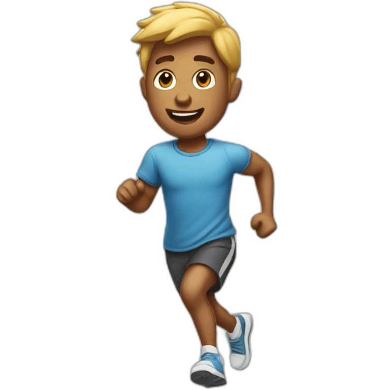 running cool dude emoji