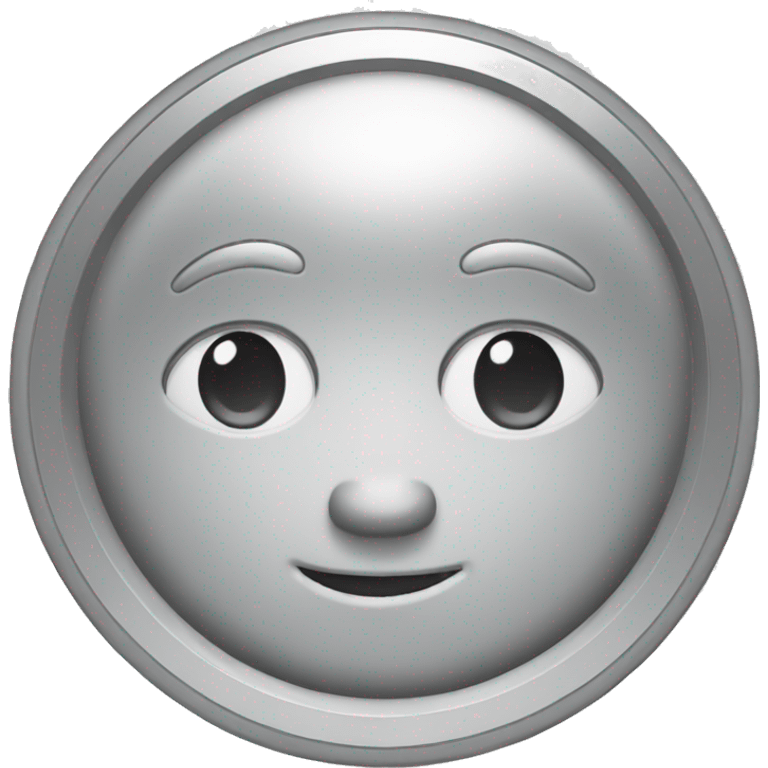 silver coin emoji