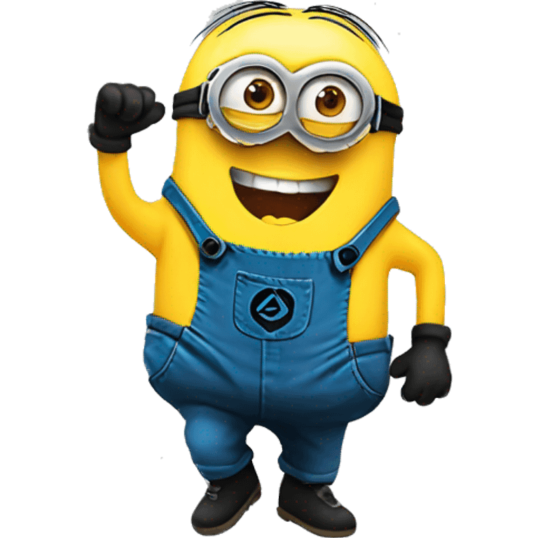 ecstatic minion emoji