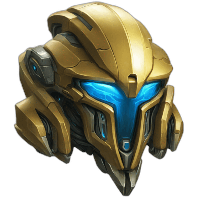 starcraft 2 protoss probe facing right emoji