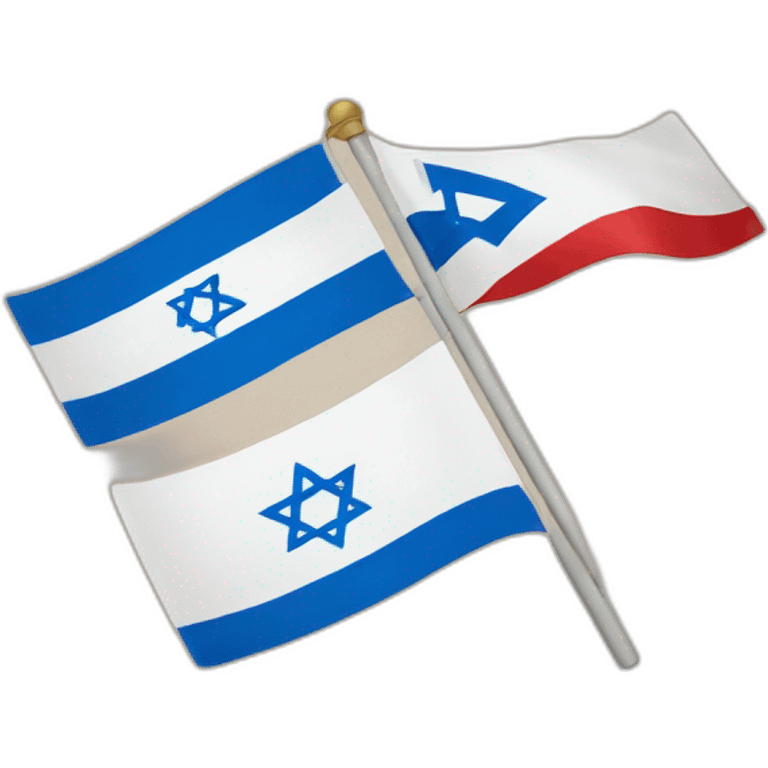 Israel flag and love flag emoji