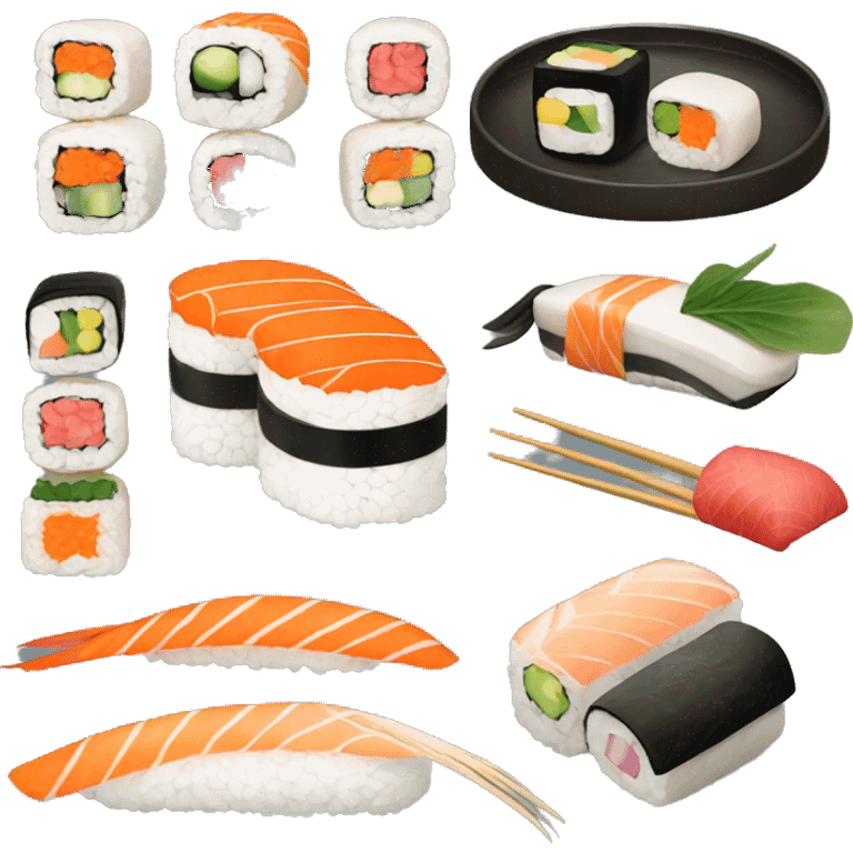 Sushi set emoji