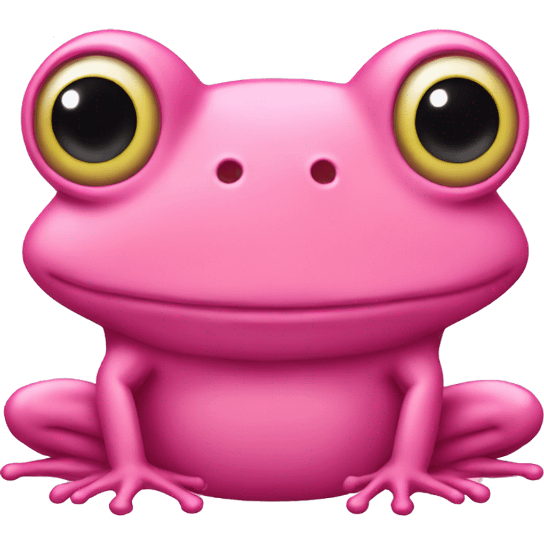 pink frog emoji