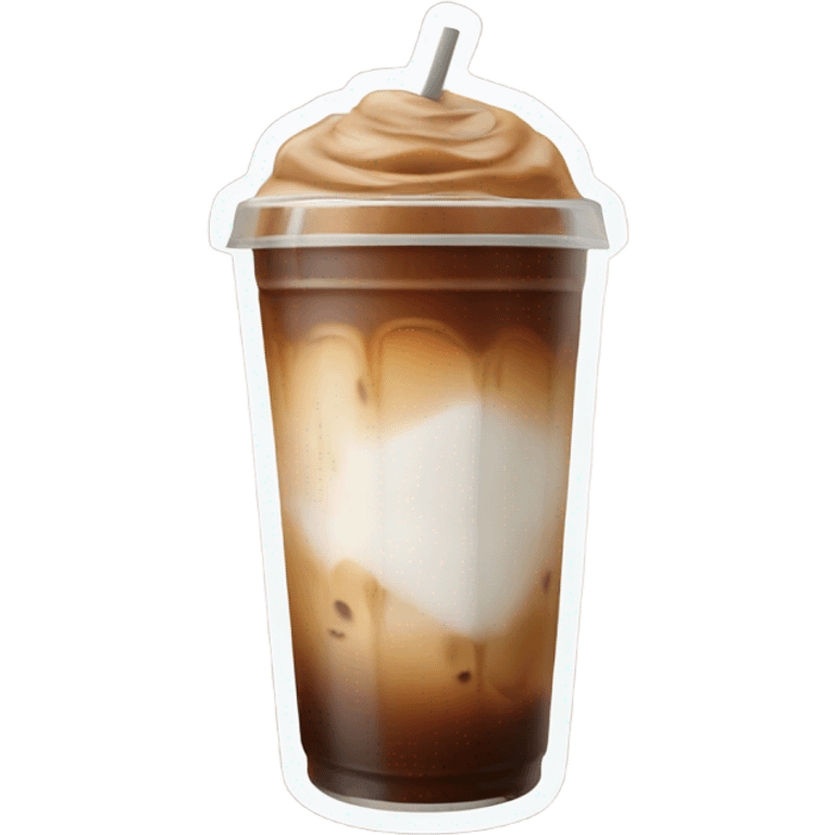 Iced coffee  emoji